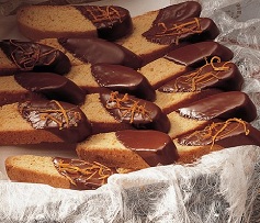 Chocolate Dipped Orange Biscotti