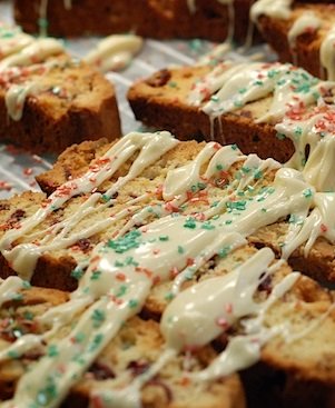 holiday biscotti